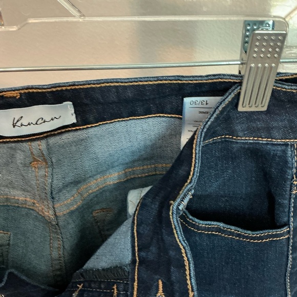 Dark Blue High-Waisted Women Jeans - Picture 2 of 3